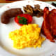 Delicious breakfast. Eggs were always perfect to how we wanted them.