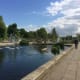 The Italian Gardens in spring.