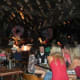 Pat O'Briens Bar is an outdoor hangout with a flaming fountain, connected to the bar which includes live piano music