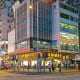 View upon exiting Mong Kok station. This is the junction of Sai Yeung Choi South Street and Argyle Street.