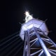 The topmost spire.