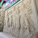 Beautiful Chinese Buddhism murals adorn several walls of Po Lin Monastery.
