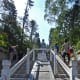 The very challenging steps leading to the Big Buddha.