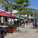 Restaurant district.