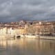 View From One of the Passerelles Over the Saône