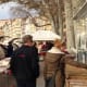 Flipping Through Records at Lyon's Marché aux Bouquinistes