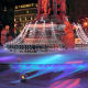 Light installation in the Place des Jacobins