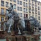 Bartholdi Fountain Across From the Museum of Fine Arts in Place des Terreaux