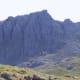 Pikes Crag,Scafell Pike, the highest point in the Lake District.