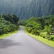 Ho'omaluhia Botanical Garden in Kaneohe, Oahu
