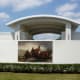 Portion of Administrative offices at Houston National Cemetery
