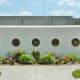 Army, Navy, Marines, Air Force & Coast Guard Medallions at Houston National Cemetery