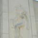 Bas relief sculpture above chapel entrance door at Houston National Cemetery