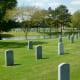 Grave Markers at Houston National Cemetery