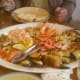 Seafood platter.