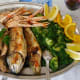 Seafood plate