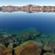 Crater Lake in the summer.