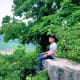 The green backdrop makes you look like a jungle guy