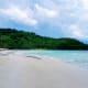 Star Beach is home to a long stretch of white sand.