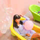 Bathing in some gummy bears to keep us all sweet
