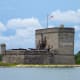 View of Fort Matanzas from the fort's ferry.