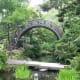 The offset stone path also confounds evil spirits, while offering the less adventurous humans an easier way across the pond.