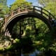 The high-arched Moon Bridge is a fun and challenging climb