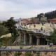 Doric columns supporting the roof.