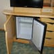Mini fridge in our room. It's empty when you arrive.