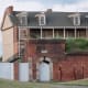 Detail of barracks.