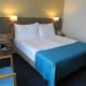 The bedroom.