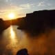Sunset at Shoshone Falls in Shoshone Falls State Park in Twin Falls, Idaho