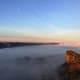 Fog in Snake River Canyon