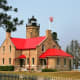 Lighthouse at Mackinaw City, Michigan