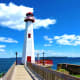 Wawatam Lighhouse in St. Ignace, Michigan
