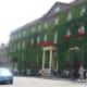 The Angel Hotel, Angel Hill, Bury St Edmunds. Charles Dickens visited Bury St Edmunds on three occasions and stayed here.