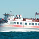 MV Island Princess on the "Grand Tour" cruise at the Apostle Islands National Lakeshore.