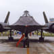 SR-71 Blackbird is the fastest plane to ever fly at over Mach 3. It was so fast, that it would simply outrun any missile fired at it - EAA's AirVenture in Oshkosh, Wisconsin