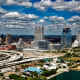 Skyline in Milwaukee, Wisconsin