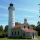 Cana Island Light on Lake Michigan near Bailey's Harbor in Door County, Wisconsin