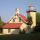 Eagle Bluff Lighthouse at Peninsula State Park in Door County, Wisconsin