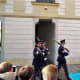 Changing of the guard from the second courtyard.