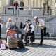 Musicians on Hradcanske Namesti