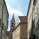 A street behind St. George's Basilica.