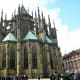 The flying buttresses.