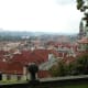 View of Mala Strana from the South Gardens.