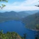 Lake Cresent in Olympic National Park near Seattle, Washington