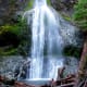 Marymere Falls at Olympic National Park near Seattle, Washington