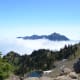 View from above the clouds along the Hurricane Hill Trail at Olympic National Park