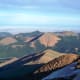 View from the top of Pikes Peak in Colorado Springs, CO